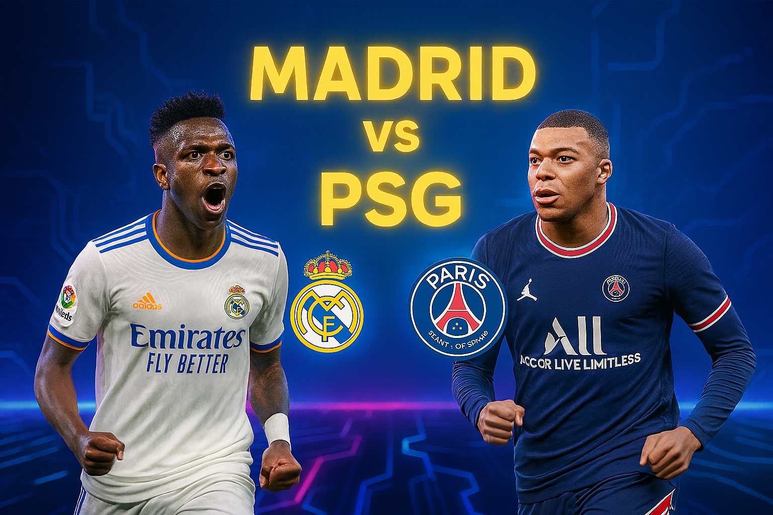 Real Madrid vs PSG Main Dini Hari Ini! Tonton Live Jam 02.00 WIB Hanya di Jalalive – Pertarungan Sengit di Eropa