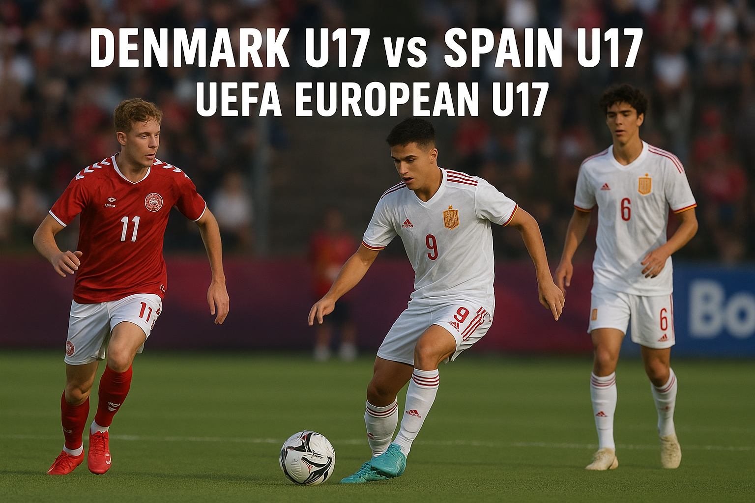 Link Jalalive Denmark U17 vs Spain U17 UEFA U17 Pukul 21.00 WIB – Prediksi dan Analisis Pertempuran Tim Muda Eropa