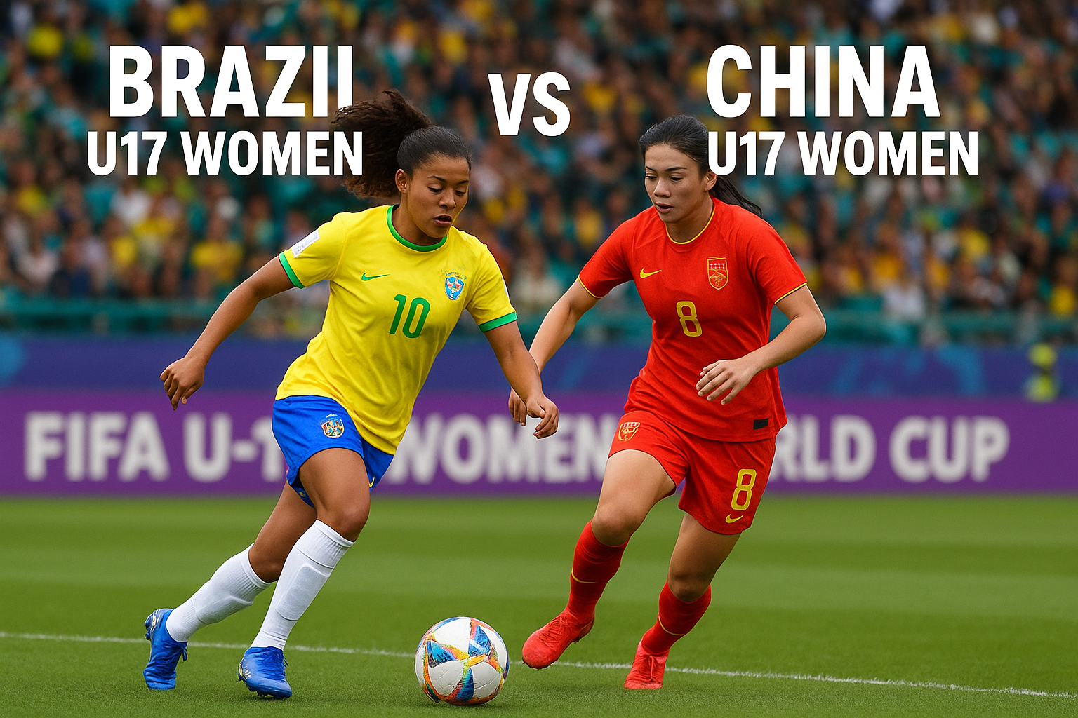 Link Nonton Brazil U17 Women vs China U17 Women Piala Dunia Wanita U-17 Resmi di Jalalive Malam Ini – Saksikan Ketangguhan Tim Muda Dunia